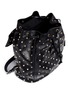 Detail View - Click To Enlarge - ALEXANDER MCQUEEN - 'Padlock' stud leather backpack