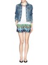 Figure View - Click To Enlarge - J.CREW - Sheer sleeve crepe sweater