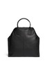 Back View - Click To Enlarge - ALEXANDER MCQUEEN - Leather manta bag