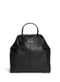 Main View - Click To Enlarge - ALEXANDER MCQUEEN - Leather manta bag