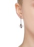 Figure View - Click To Enlarge - ALEXANDER MCQUEEN - Swarovski crystal pavé spider single drop earring