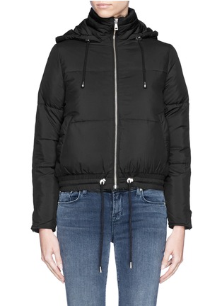 Main View - Click To Enlarge - WHISTLES - 'Harrison' water repellent cropped parka