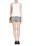 Figure View - Click To Enlarge - WHISTLES - 'Audrey' stripe shorts