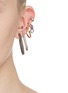 Figure View - Click To Enlarge - ALEXANDER MCQUEEN - Multi layer strass single earring