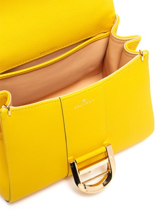 Detail View - Click To Enlarge - DELVAUX - 'Brillant Mini S Rodéo' leather satchel