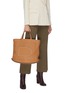 Front View - Click To Enlarge - DELVAUX - 'Pin Cabas' leather shoulder bag