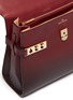 Detail View - Click To Enlarge - DELVAUX - 'Tempête MM B Illusion Box' ombré leather satchel