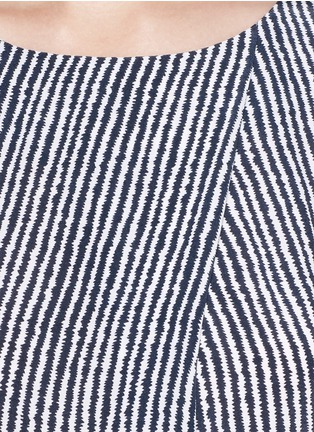 Detail View - Click To Enlarge - WHISTLES - 'Vito' stripe shift dress