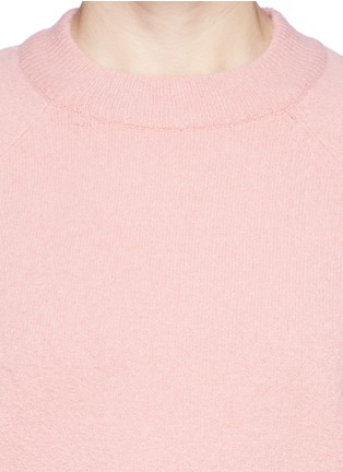 Detail View - Click To Enlarge - WHISTLES - Textured stretch sweater