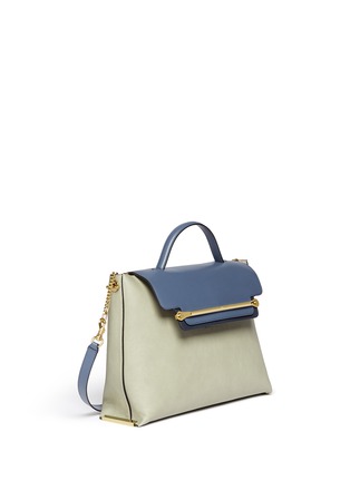 Figure View - Click To Enlarge - CHLOÉ - 'Clare' large leather shoulder bag