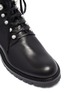 Detail View - Click To Enlarge - RENÉ CAOVILLA - Faux pearl eyelet leather combat boots