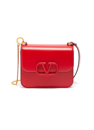 Main View - Click To Enlarge - VALENTINO GARAVANI - Valentino Garavani VSling' small leather shoulder bag