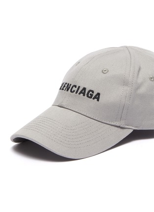 Detail View - Click To Enlarge - BALENCIAGA - 'Classic' logo embroidered baseball cap