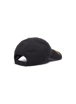 Figure View - Click To Enlarge - BALENCIAGA - 'Signature' logo embroidered visor baseball cap