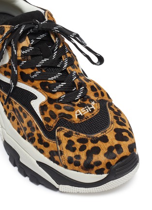 Detail View - Click To Enlarge - ASH - 'Addict Ter' chunky outsole cheetah print sneakers