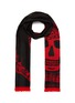 Main View - Click To Enlarge - ALEXANDER MCQUEEN - Royal Banner wool scarf