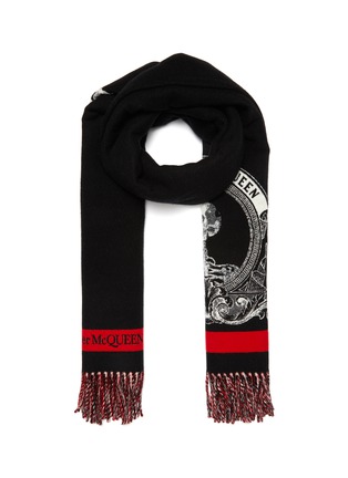 Main View - Click To Enlarge - ALEXANDER MCQUEEN - Promise Banner wool blend scarf