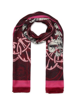 Main View - Click To Enlarge - ALEXANDER MCQUEEN - Hope and Promise silk scarf