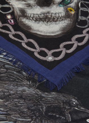 Detail View - Click To Enlarge - ALEXANDER MCQUEEN - Bell Jar Punk scarf