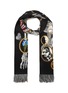 Main View - Click To Enlarge - ALEXANDER MCQUEEN - Windows Of The Soul wool blend scarf