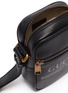 Detail View - Click To Enlarge - GUCCI - Logo print leather shoulder bag