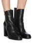 Figure View - Click To Enlarge - GIANVITO ROSSI - Leather ankle boots