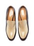 Detail View - Click To Enlarge - DRIES VAN NOTEN - Chunky heel colourblock python-embossed loafers