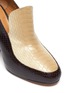 Detail View - Click To Enlarge - DRIES VAN NOTEN - Chunky heel colourblock python-embossed loafers