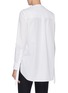 Back View - Click To Enlarge - ALEXANDER MCQUEEN - Panelled V-neck shirt