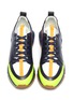 Detail View - Click To Enlarge - PIERRE HARDY - 'Street Life' colourblock panelled leather sneakers
