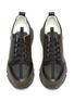 Detail View - Click To Enlarge - PIERRE HARDY - 'Street Life' colourblock panelled leather sneakers