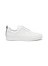 Main View - Click To Enlarge - PIERRE HARDY - 'Slider' elastic band leather slip-on sneakers