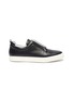 Main View - Click To Enlarge - PIERRE HARDY - 'Slider' elastic band leather slip-on sneakers