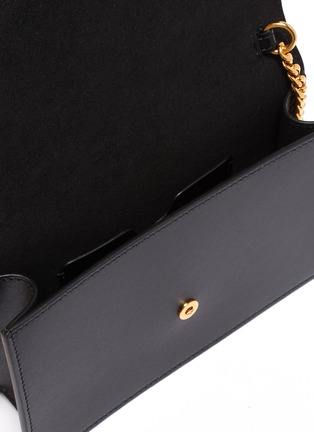 Detail View - Click To Enlarge - ALEXANDER MCQUEEN - Stud flap mini leather crossbody bag