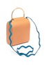 Detail View - Click To Enlarge - ROKSANDA - 'Besa' ring handle leather crossbody bag