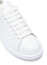 Detail View - Click To Enlarge - ALEXANDER MCQUEEN - 'Larry' rose print counter leather sneakers