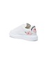  - ALEXANDER MCQUEEN - 'Larry' rose print counter leather sneakers