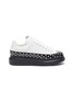 Main View - Click To Enlarge - ALEXANDER MCQUEEN - 'Larry' contrast sole studded sneakers