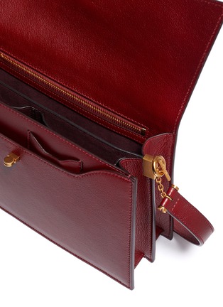 Detail View - Click To Enlarge - MÉTIER - 'Roma' small leather shoulder bag