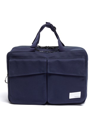 Main View - Click To Enlarge - NANAMICA - '3-Way Briefcase' in nylon fabric