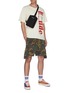 Figure View - Click To Enlarge - RHUDE - Camouflage print cargo shorts