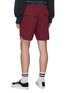 Back View - Click To Enlarge - RHUDE - Logo print contrast drawstring oversized shorts