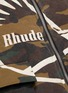  - RHUDE - 'Rhude Collage' camo print puffer jacket