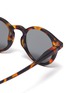 Detail View - Click To Enlarge - IZIPIZI - 'D' tortoiseshell effect polycarbonate kids sunglasses