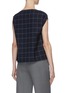 Back View - Click To Enlarge - THE R COLLECTIVE - 'Brooks' sleeveless check plaid top