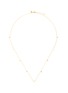 Main View - Click To Enlarge - SARAH & SEBASTIAN - 'Multi Sepal' charm diamond 10k yellow gold necklace