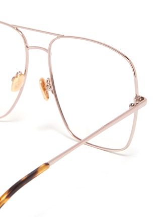 Detail View - Click To Enlarge - SPEKTRE - 'All In' metal aviator optical glasses