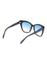 Figure View - Click To Enlarge - SPEKTRE - 'Fujita' acetate oversized cat eye sunglasses