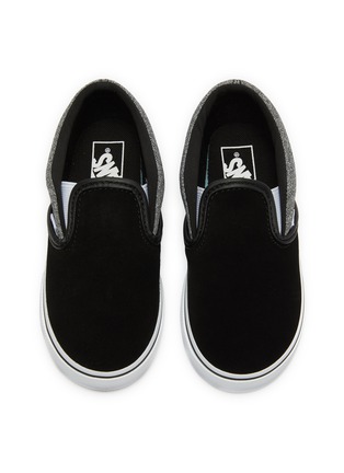 Figure View - Click To Enlarge - VANS - 'Classic Slip-on' suede toddler skates