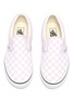 Figure View - Click To Enlarge - VANS - 'Classic Slip-on' checkerboard kids skates